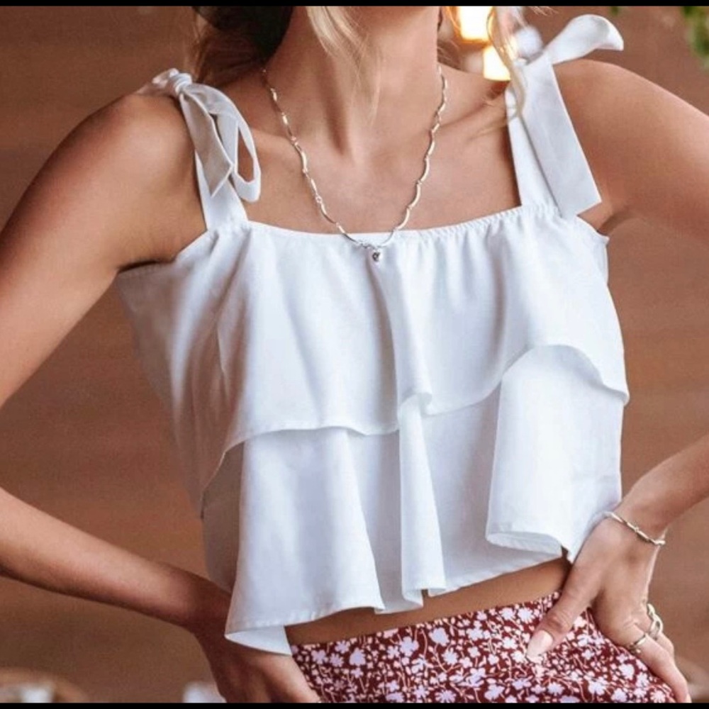 Tie Strap Tank Top